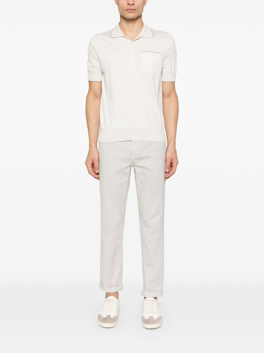 Brunello Cucinelli Short Button-Down Polo