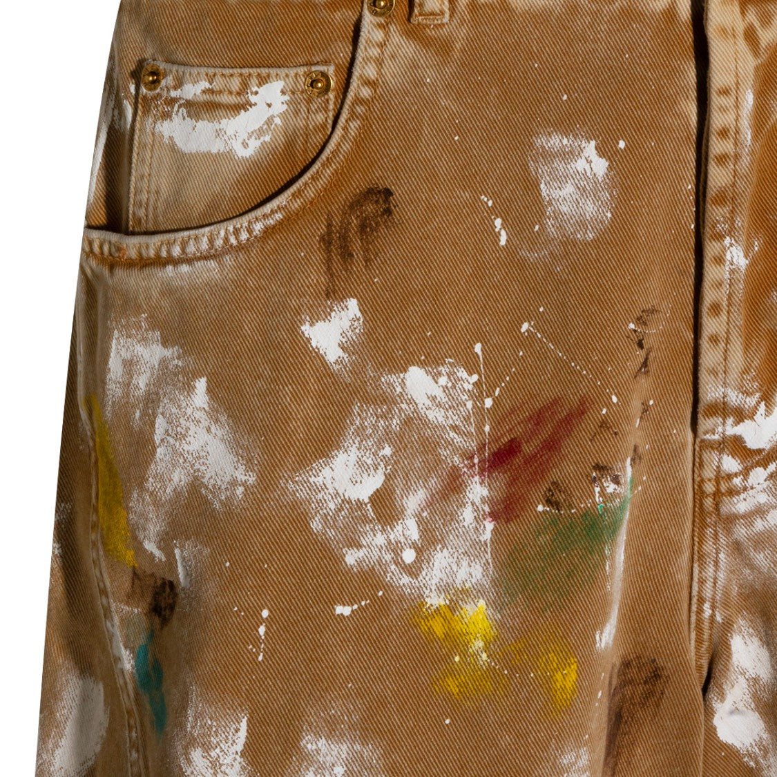 Moschino Mid-Length Brown Shorts