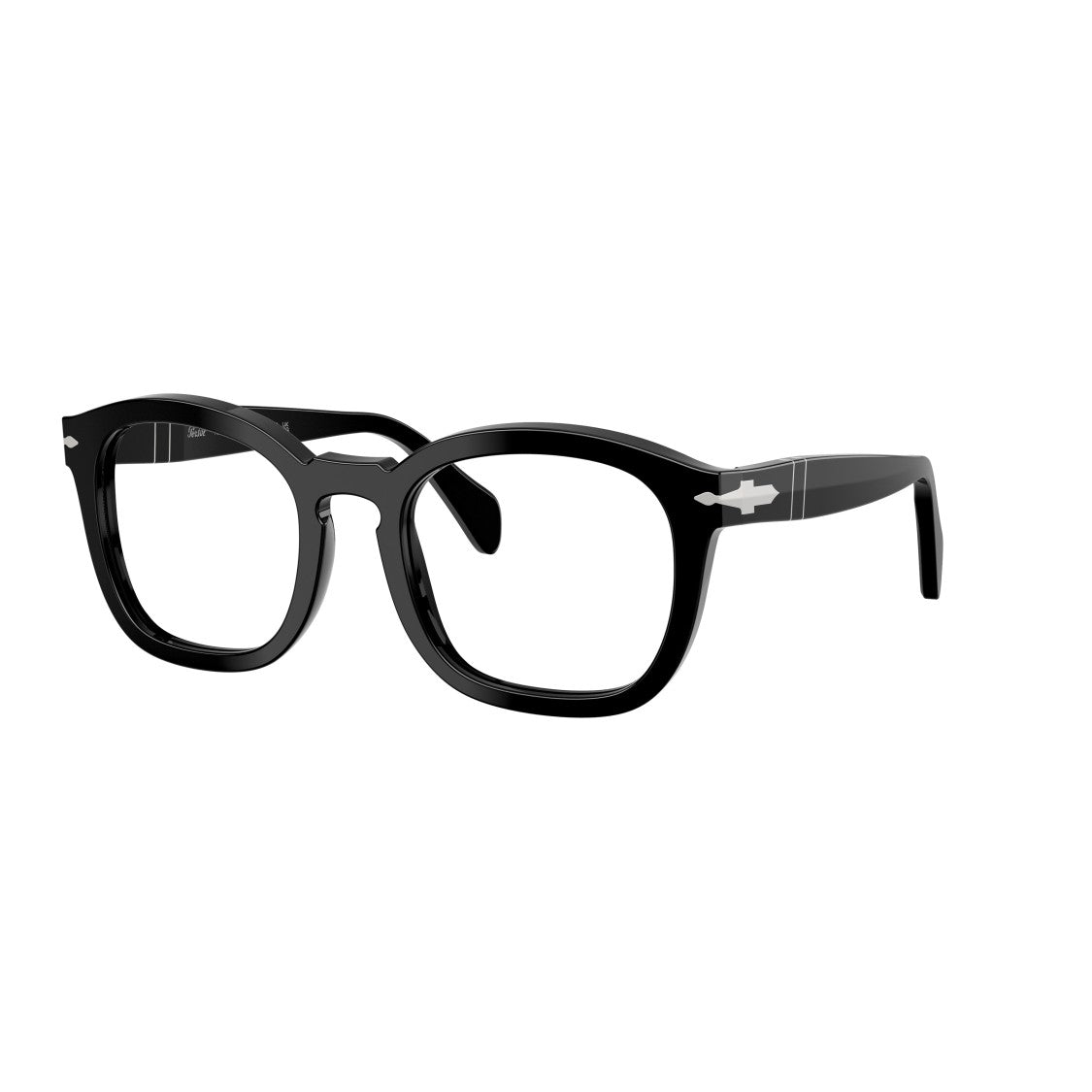 Persol 0Po0082v Square Frame Eyeglasses With Keyhole Bridge