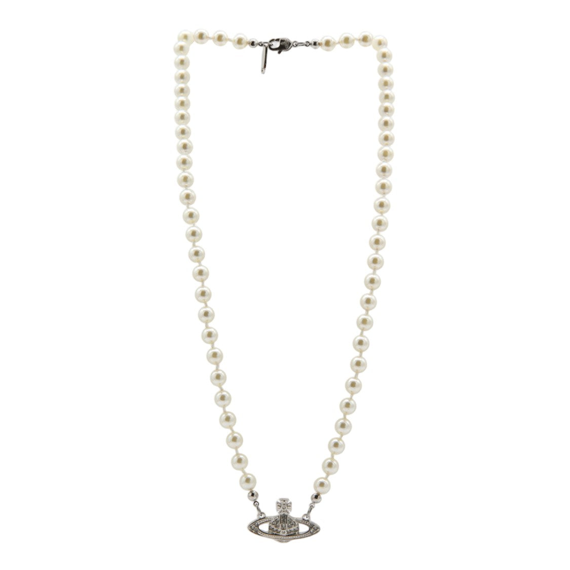 Vivienne Westwood Platinum Brass Necklaces