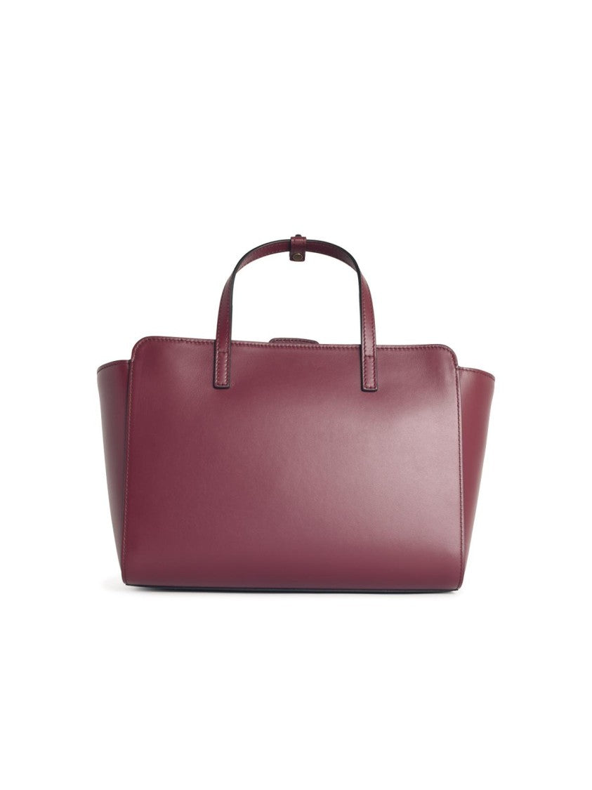 Hidesins 'Flap' Wine Leather Bag