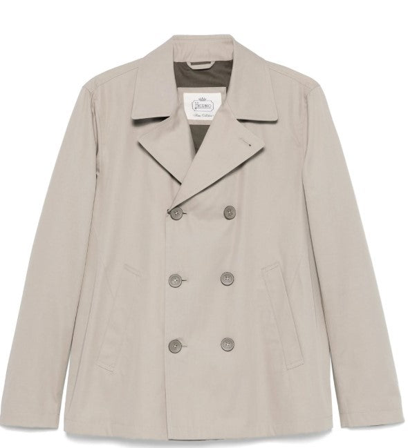 Herno Beige Cotton Trench