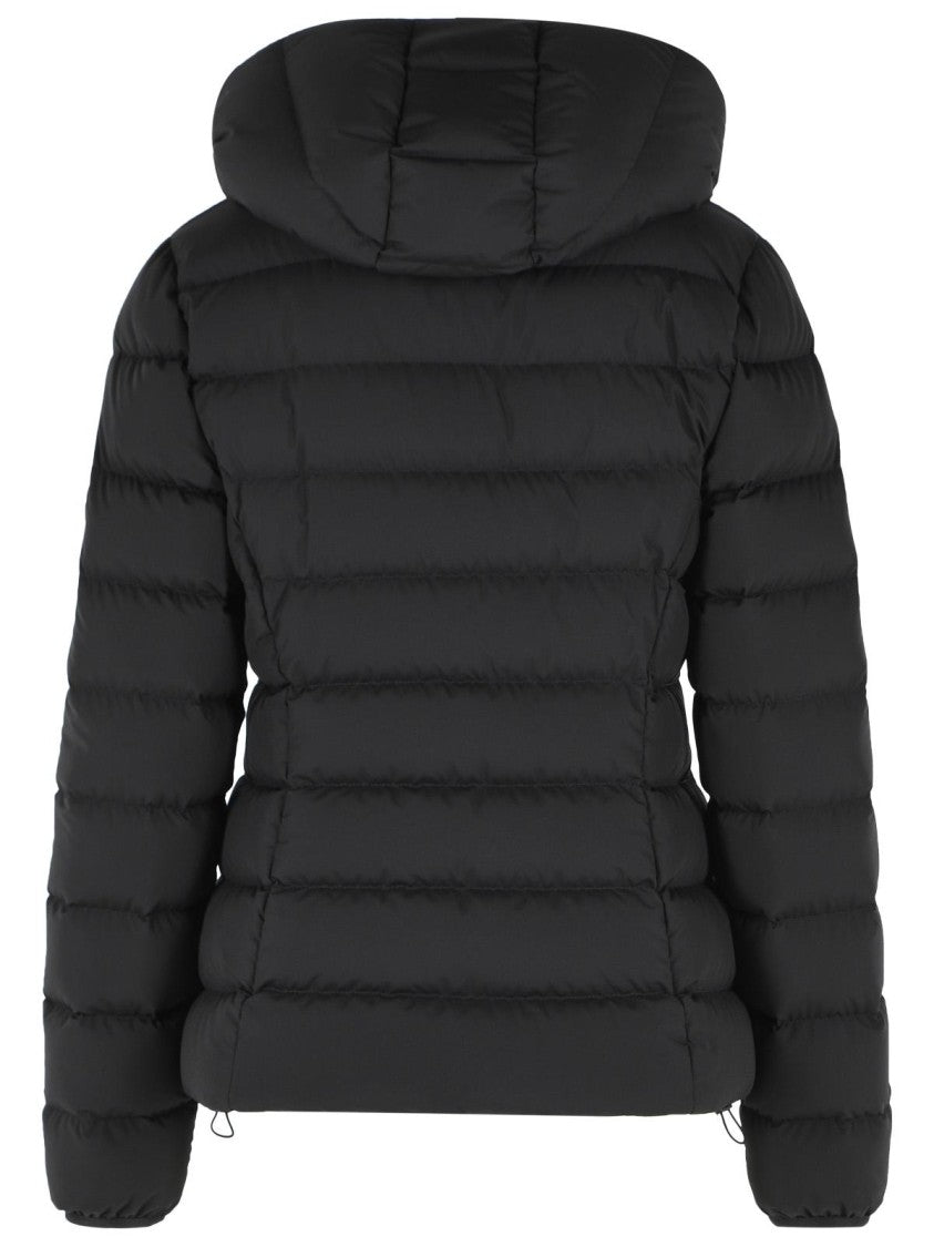 Moncler 'Herbes' Matt Black Polyester Down Jacket