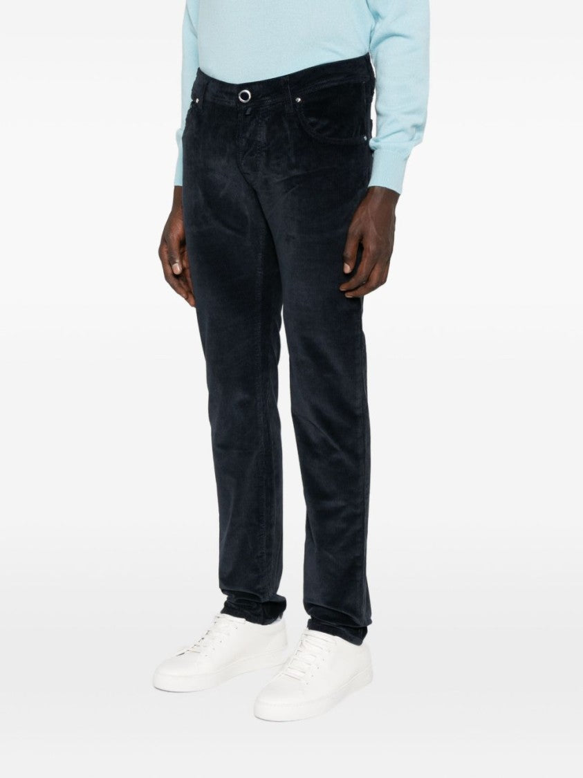 Jacob Cohen Slim-Fit Trousers With Five-Pocket Design