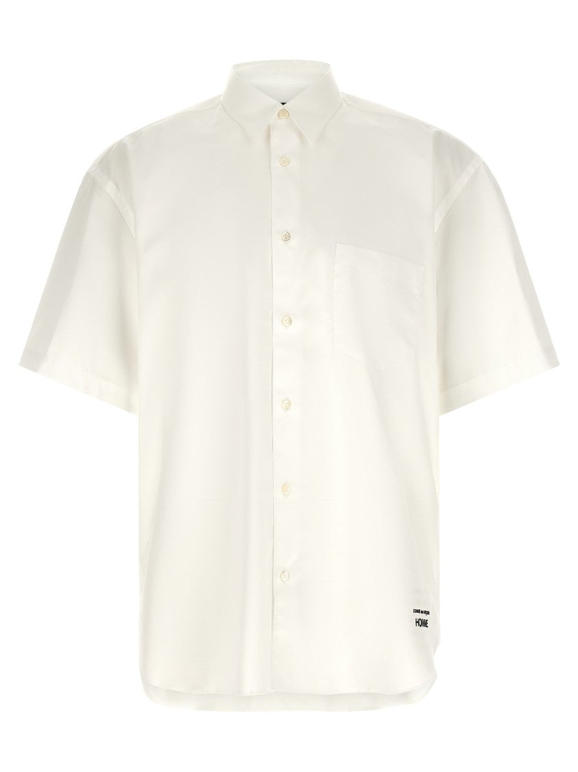 Comme Des Garçons Logo Embroidery Shirt