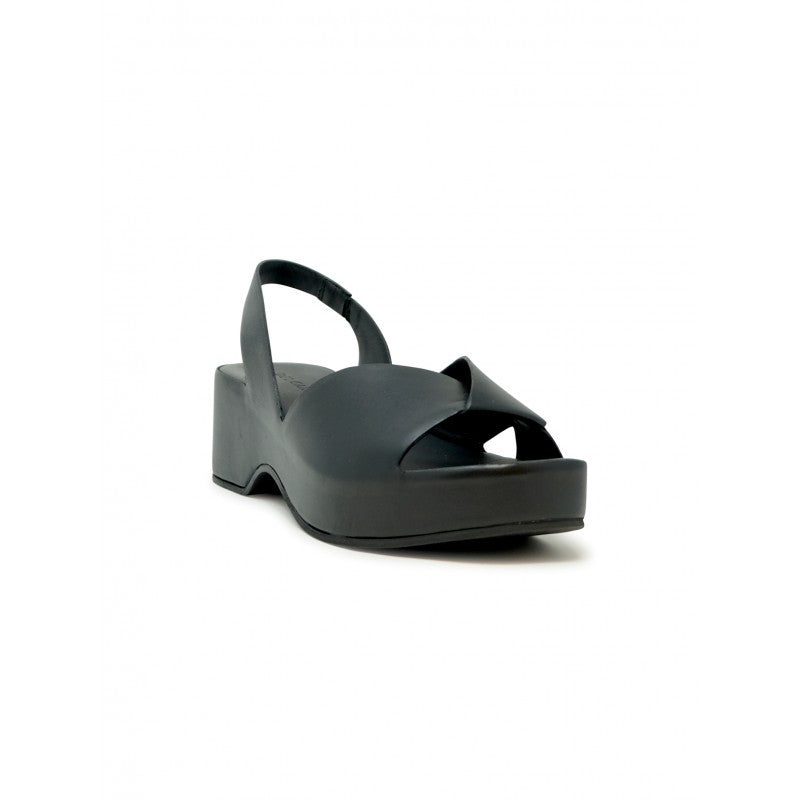 Roberto Del Carlo 11730 Black Leather Sandals