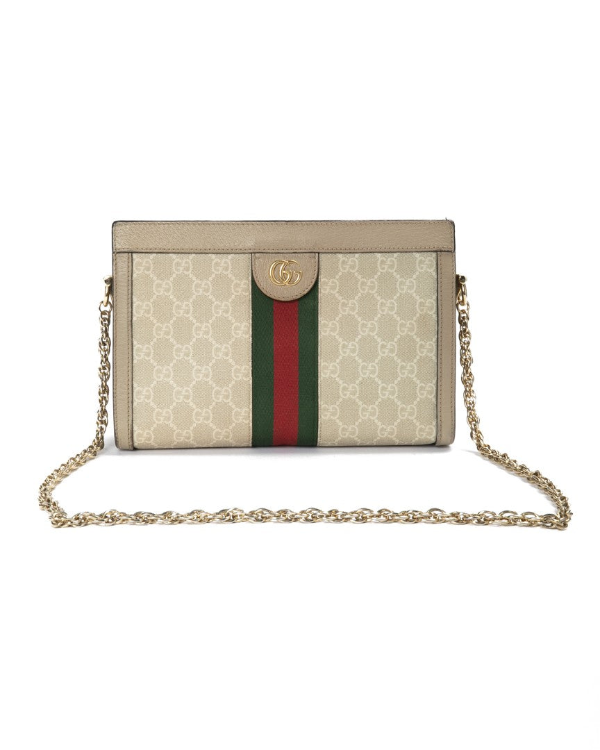 Gucci Medium Ophidia Gg Supreme Canvas Shoulder Bag