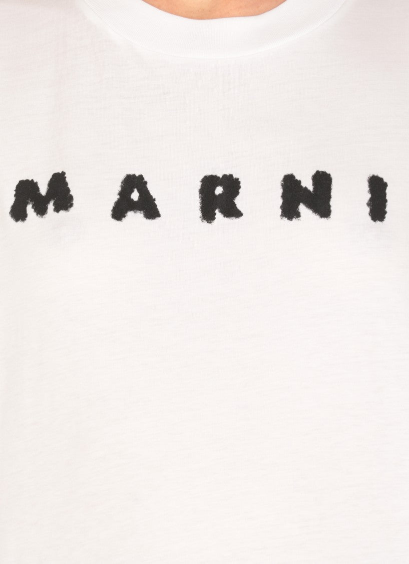 Marni Scribbled Logo T-Shirt