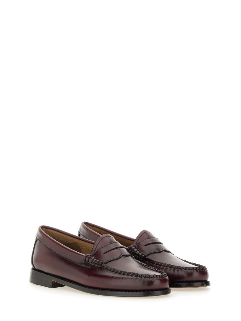 G.H. Bass Burgundy Weejun Penny Loafers