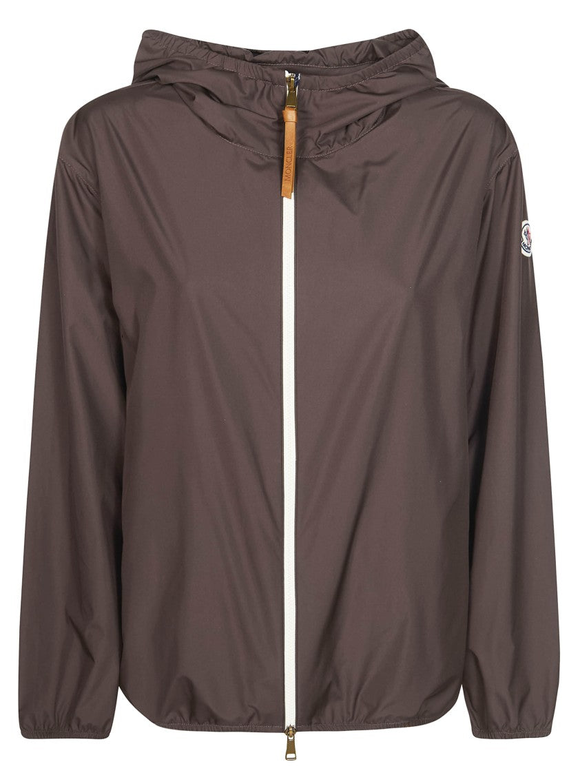 Moncler Smooth Matte Hooded Polyester Jacket