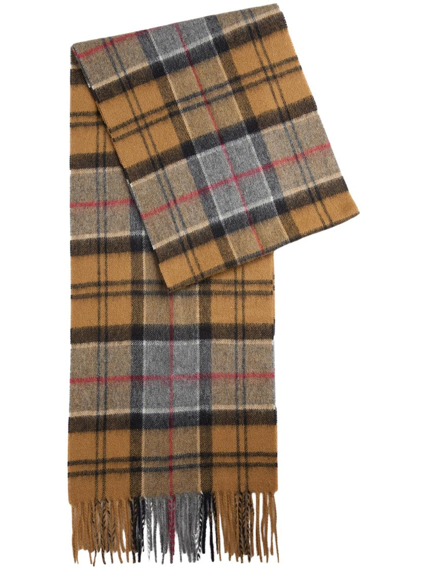 Barbour Mustard Tartan Scarf