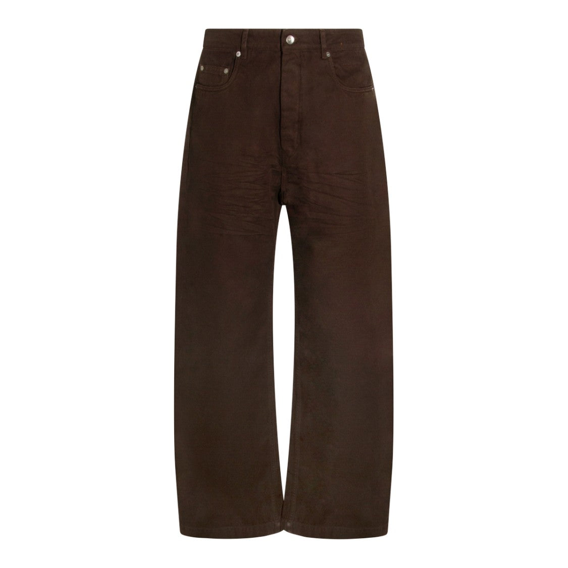 Drkshdw By Rick Owens Wide-Leg Trousers With Classic Five-Pocket Design