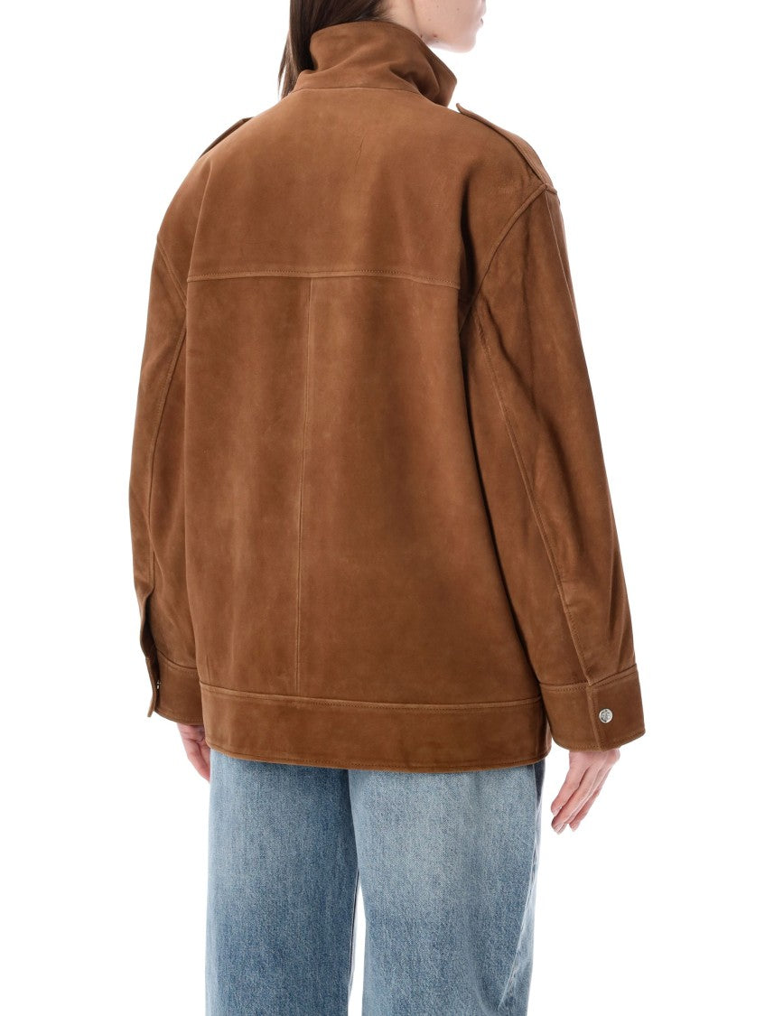 Anine Bing Roux Suede Jacket
