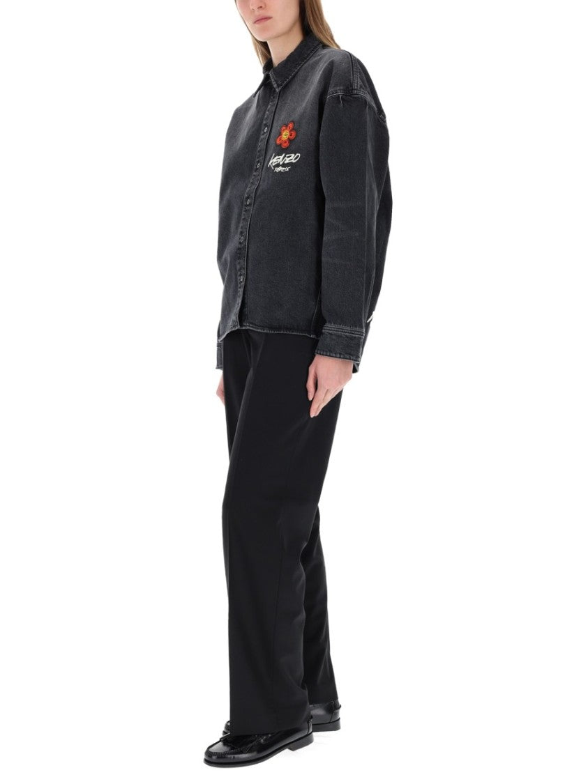 Kenzo Workwear Boxy Button-Down Shirt
