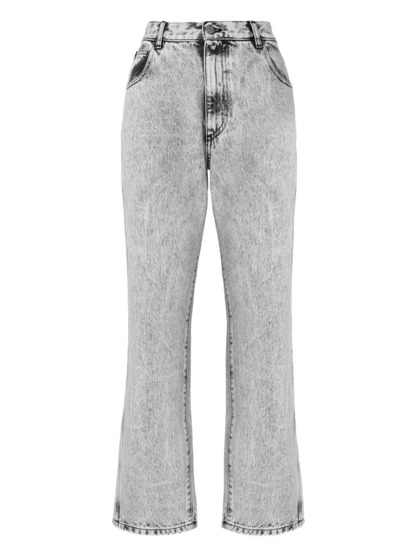 Missoni Mid-Rise Straight-Leg Jeans With Five-Pocket Design