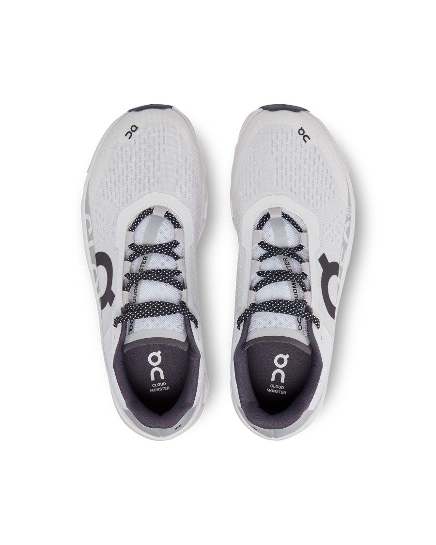 On Men's Cloudmster All White Sneakers