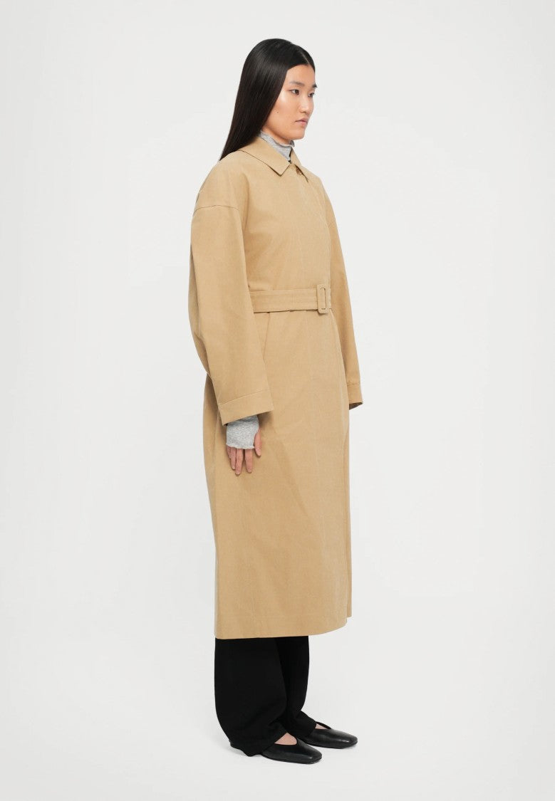 Max Mara Knee-Length Trench Coat With Classic Collar