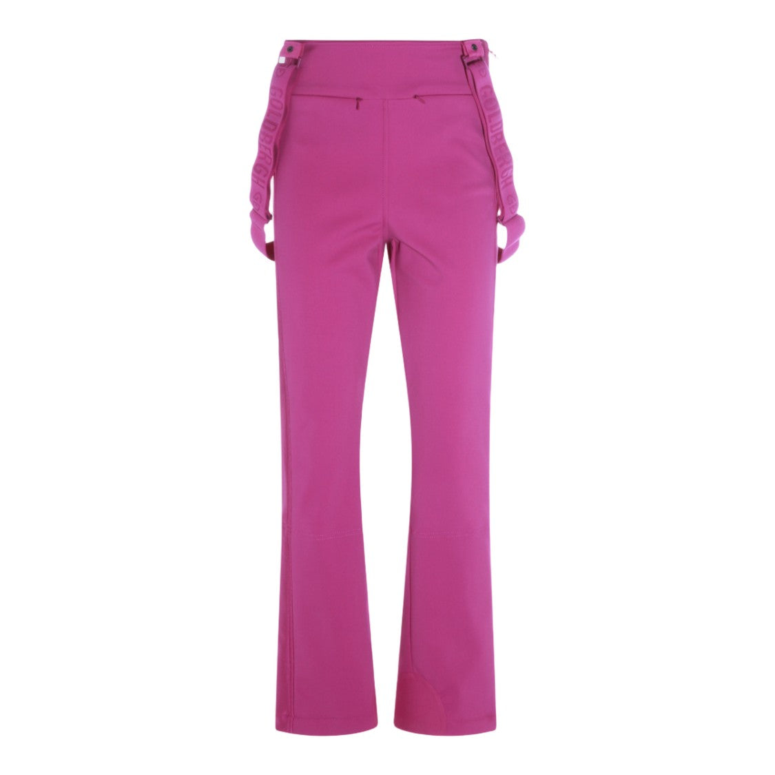 Goldbergh Fitted Purple Trousers With Adjustable Suspenders