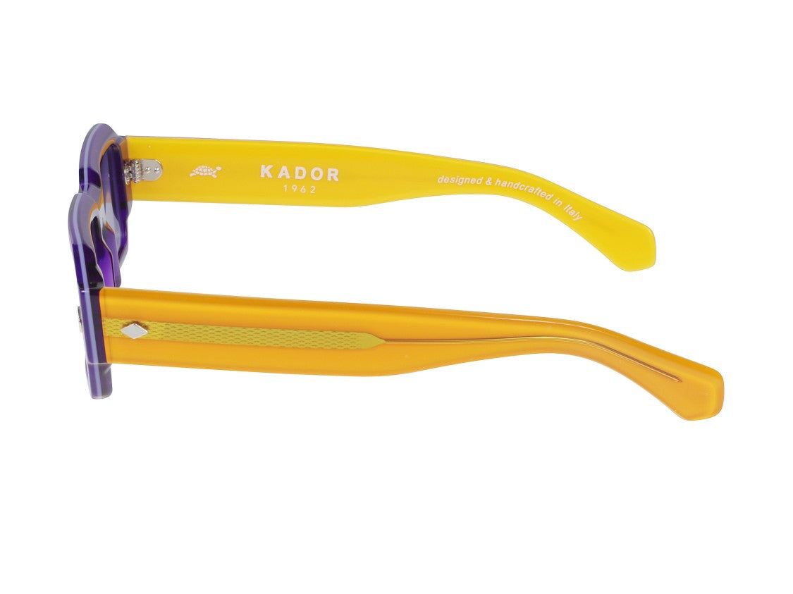 Kador Rock Star Colorblock Oversized Square Sunglasses