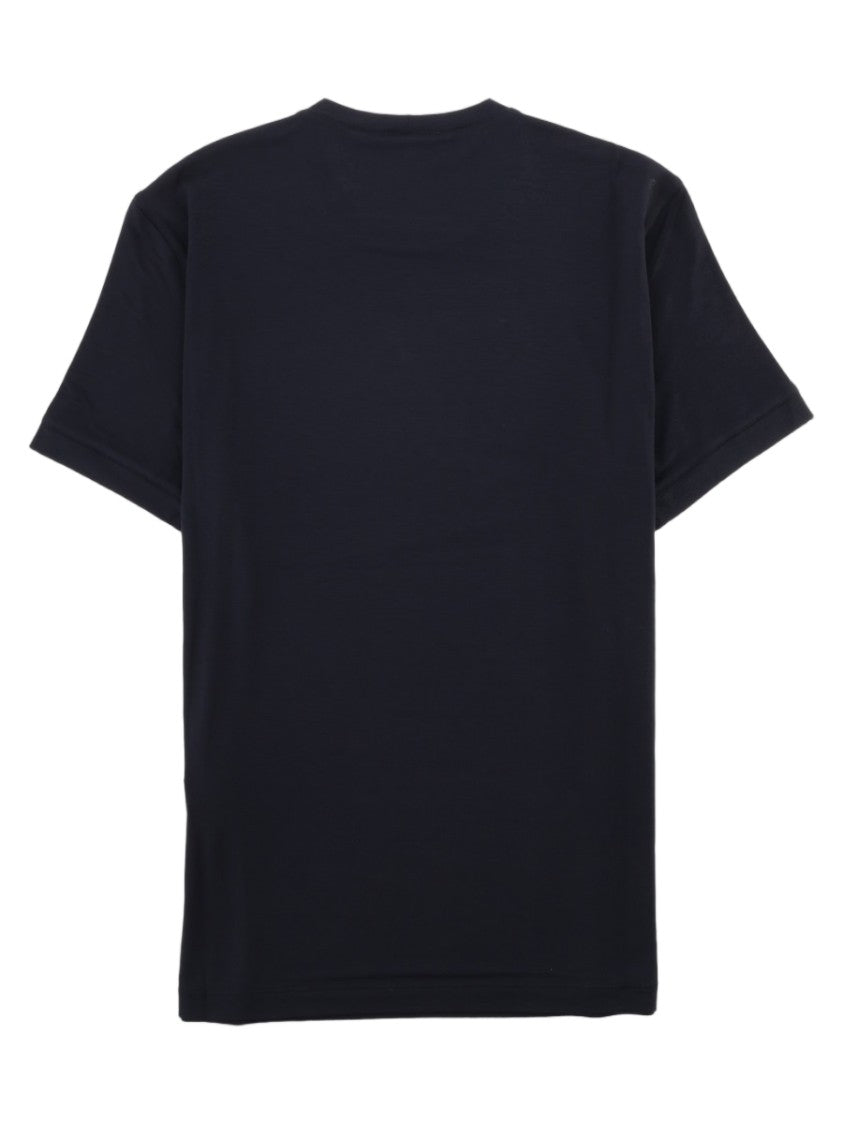 Giorgio Armani Crew Neck Viscose-Blend Jersey T-Shirt