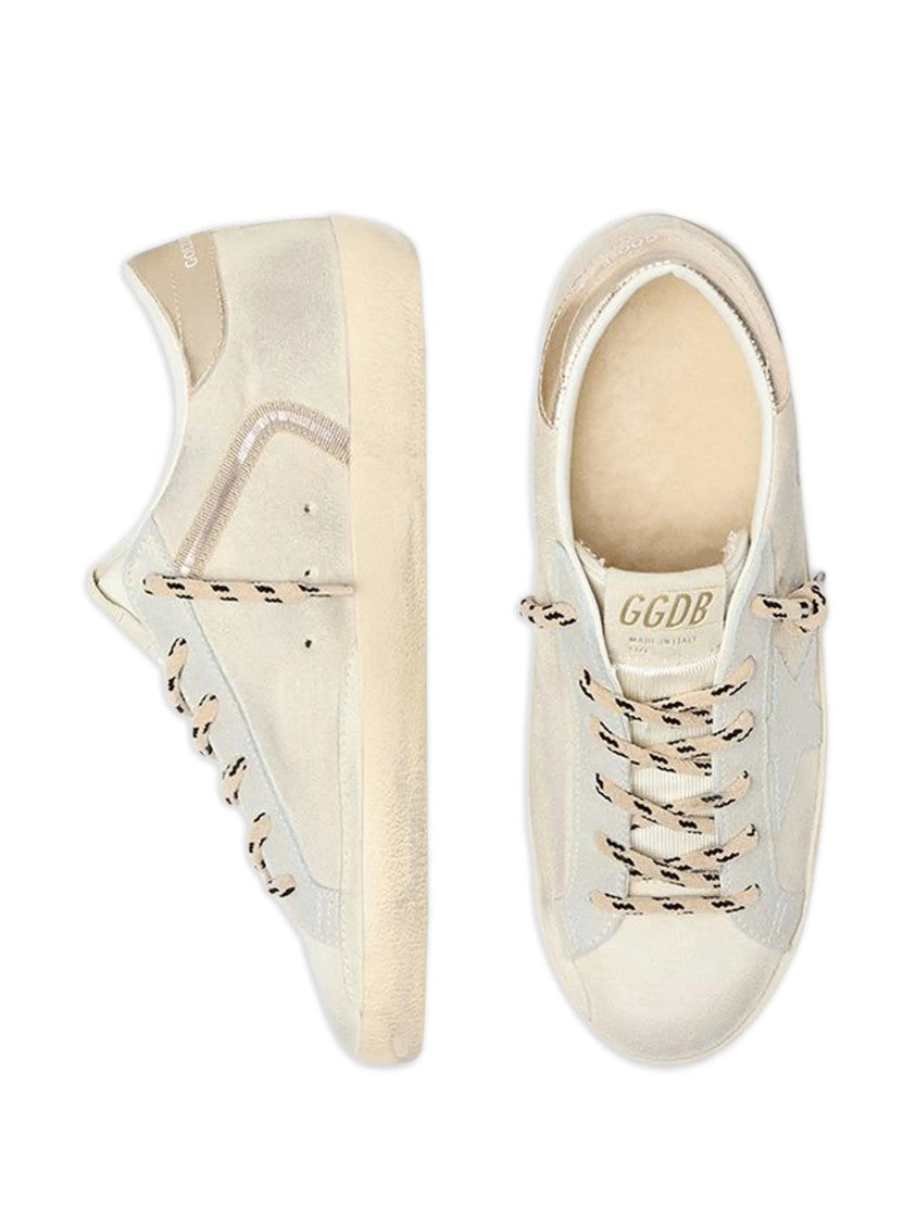 Golden Goose Super-Star Suede Worn-In Star Detail Sneakers