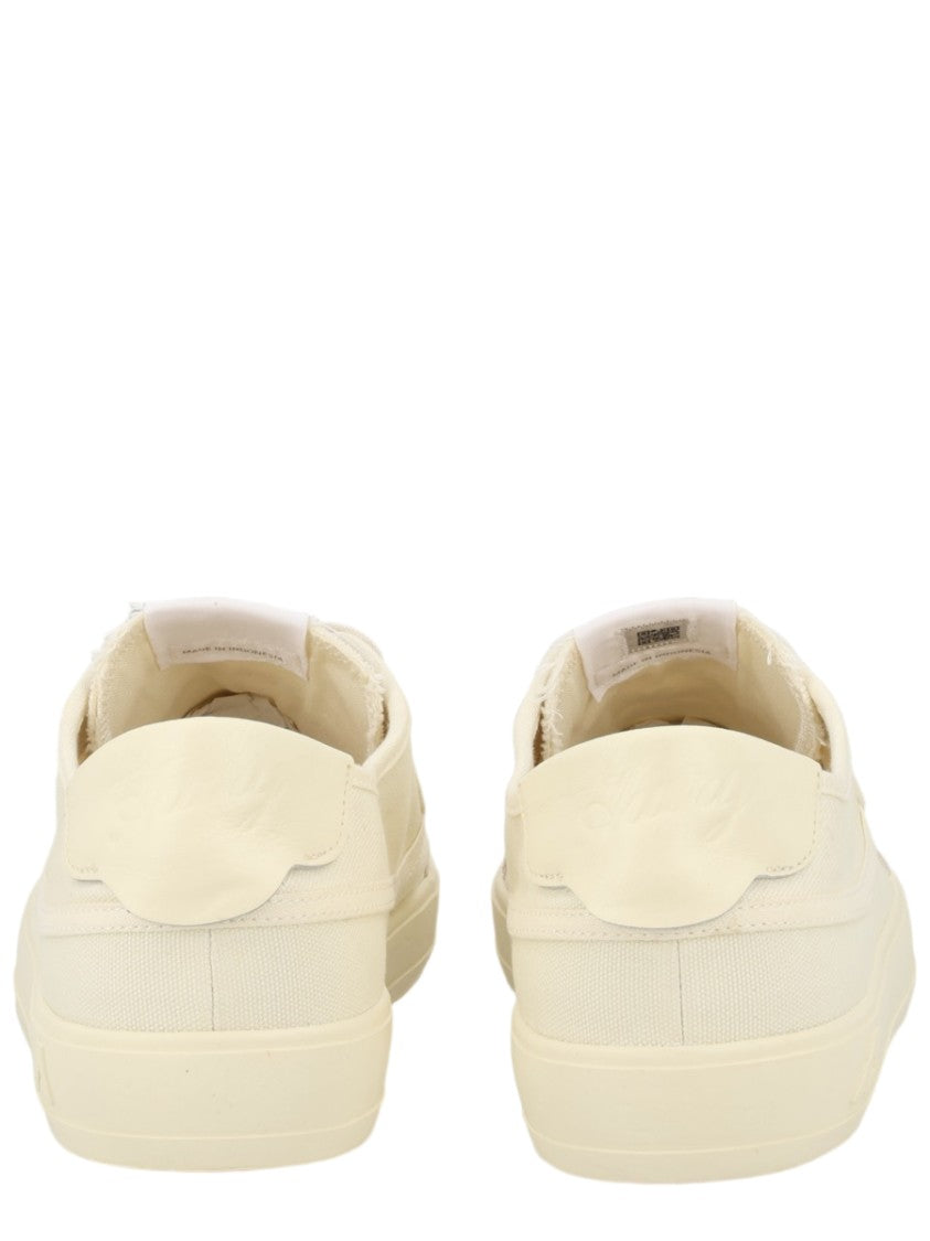 Autry White Windscape Low Canvas Sneakers