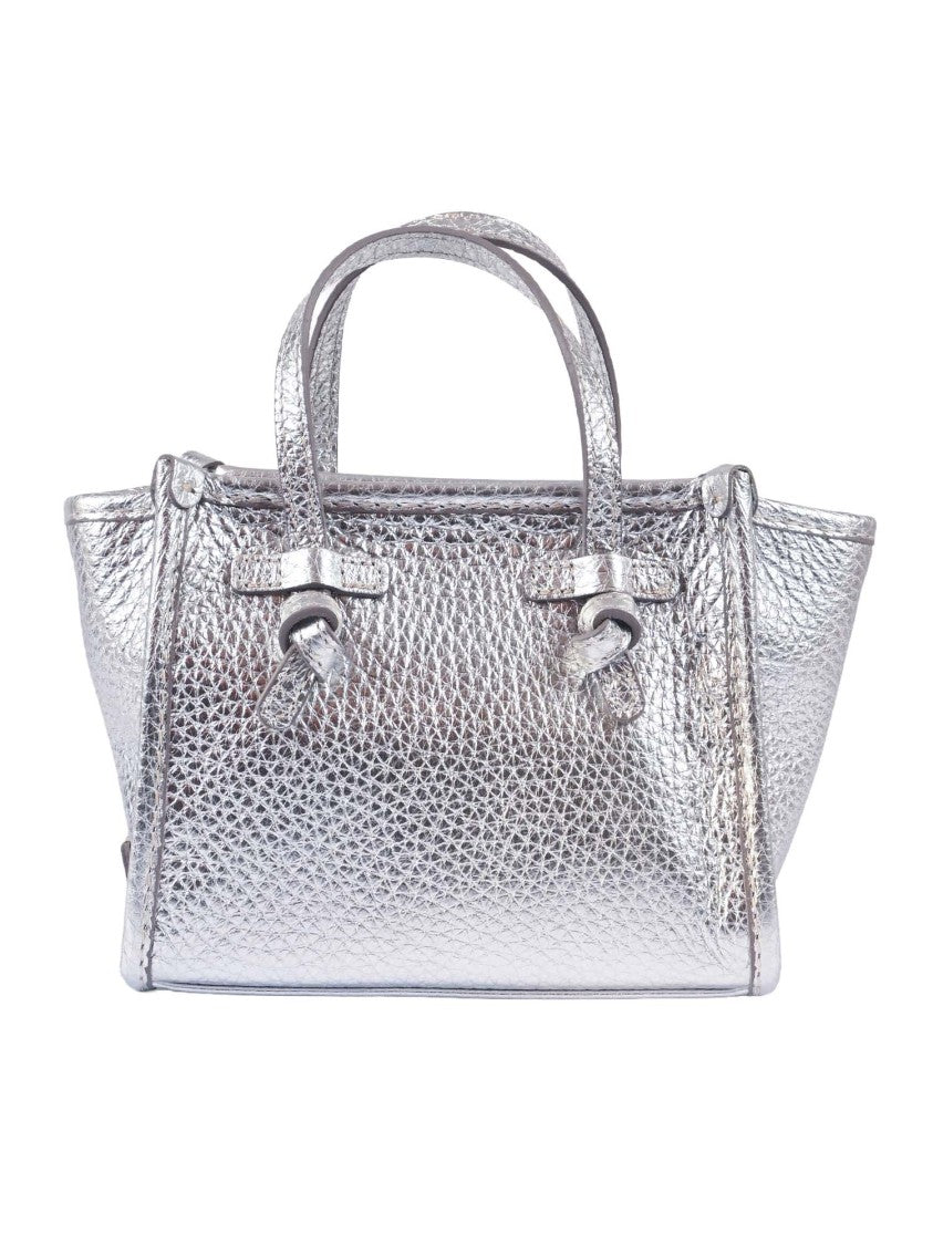 Gianni Chiarini Structured Knot Detail Handbag