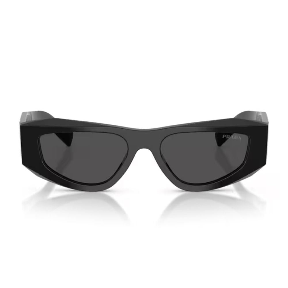 Prada Pr B19s Symbole Rectangular Geometric Acetate Sunglasses