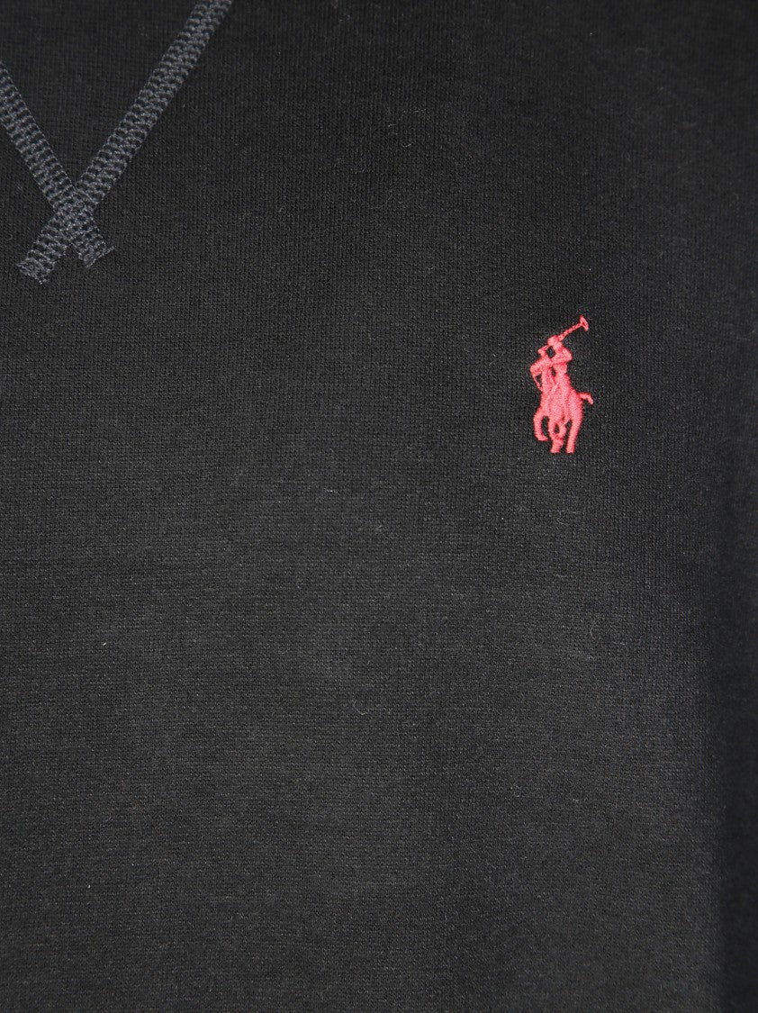 Polo Ralph Lauren Classic Crewneck Sweatshirt With Ribbed Details