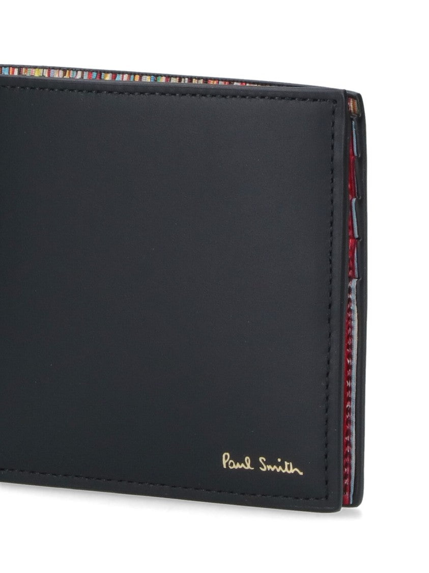 Paul Smith Smooth Black Wallet With Minimalist Design