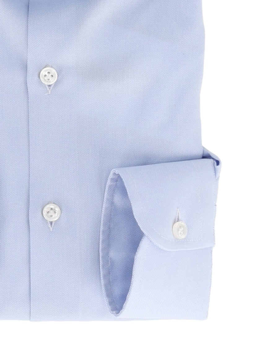 Sonrisa Classic Light Blue Cotton Dress Shirt