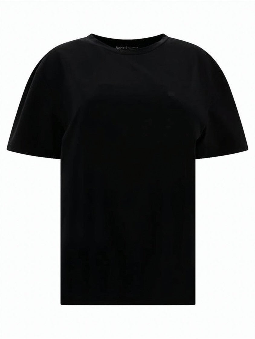 Acne Studios Minimalistic Black Short-Sleeved T-Shirt With Classic Fit
