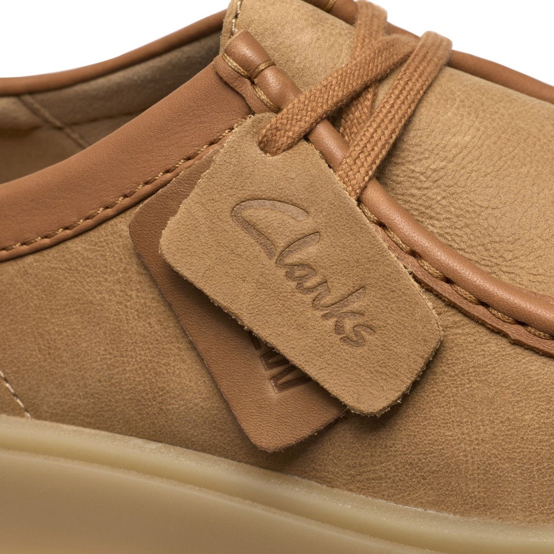 Clarks Torview G Brown Moccasin-Style Leather Sneakers
