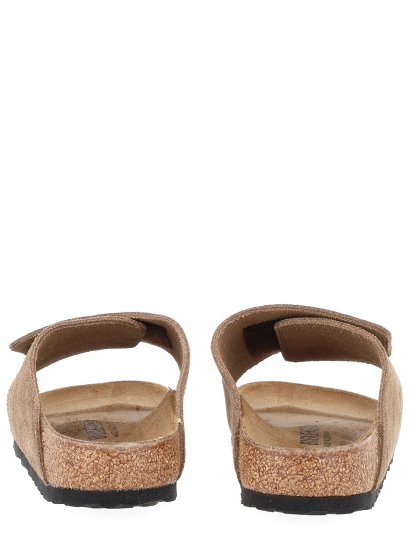 Birkenstock Solana Broad Suede Cork Sandals