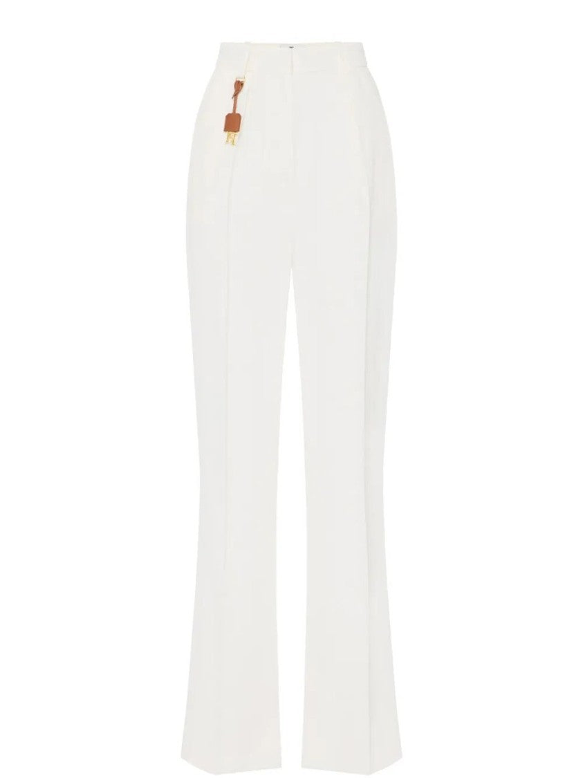 Elisabetta Franchi High-Waisted Flared Pants