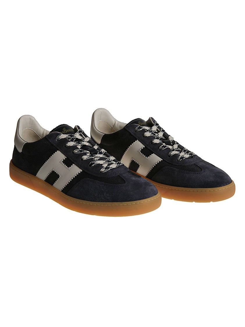 Hogan Black Cool Calf Leather Sneakers