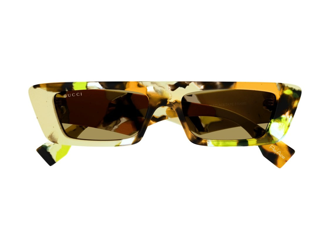 Gucci Gg1625s Tortoiseshell Rectangular Sunglasses