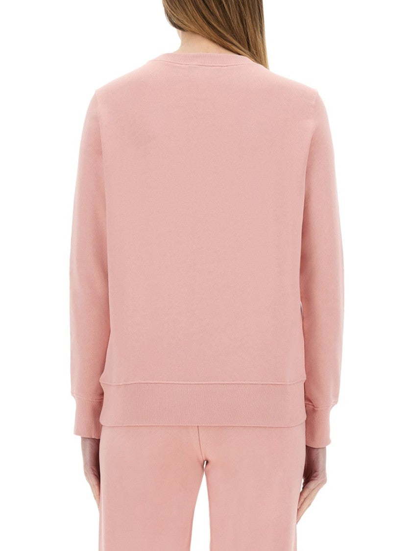 Versace Jeans Couture Cotton Sweatshirt With Bold Logo Design