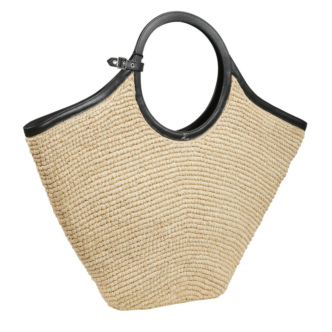 Courrèges Maxi Holy Raffia Bag