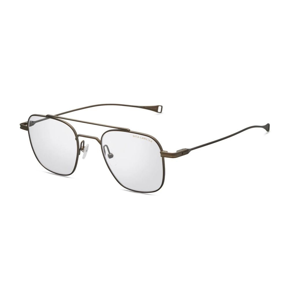 Dita Lancier Lsa 118 Titanium Square Pilot Sunglasses