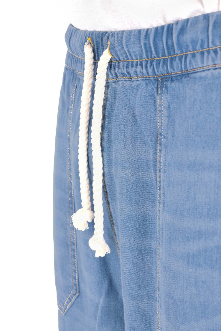 Officine Generale Ferry Lyocell Drawstring Travel Jeans