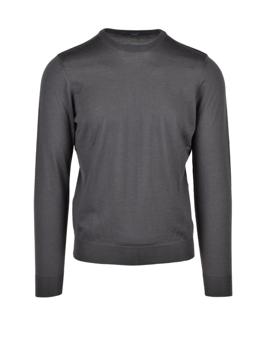 Drumohr Crew Neck Sweater - Brown