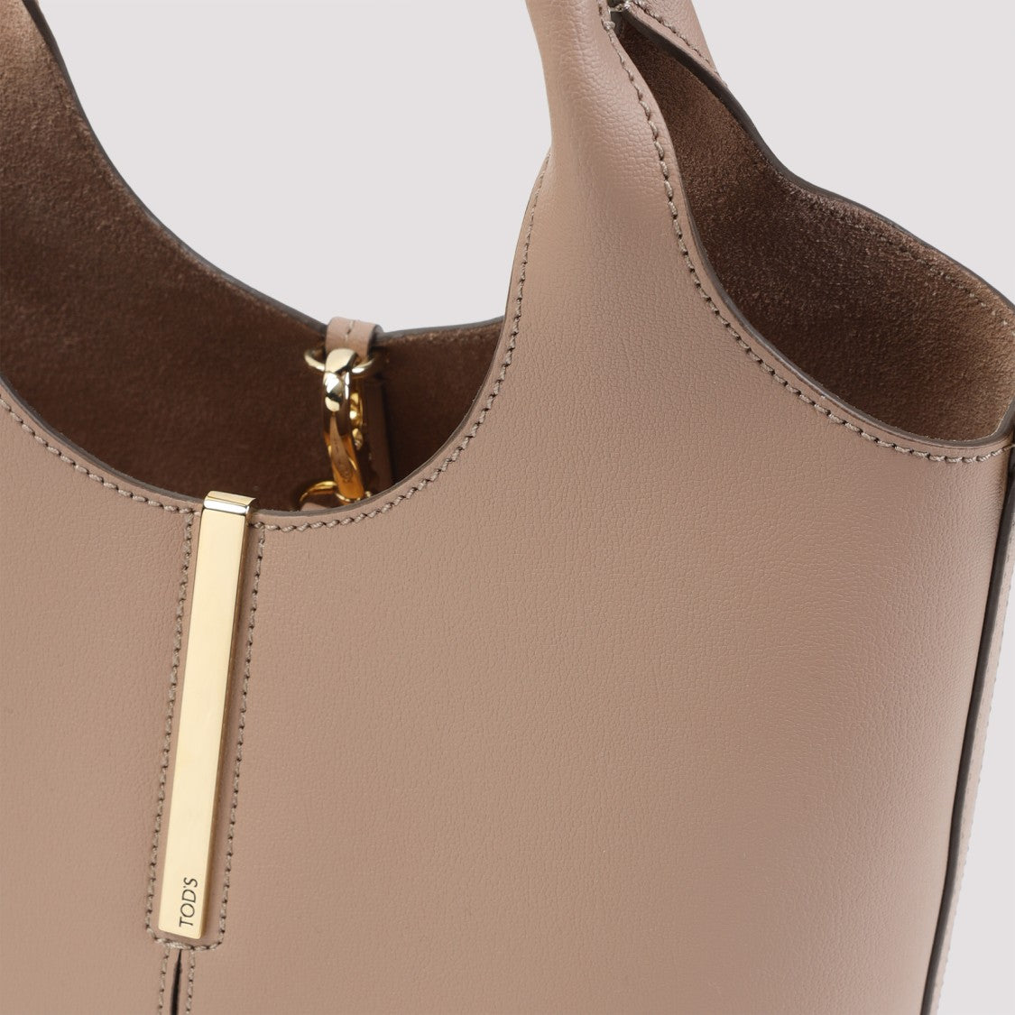 Tod's Structured Leather Shoulder Bag