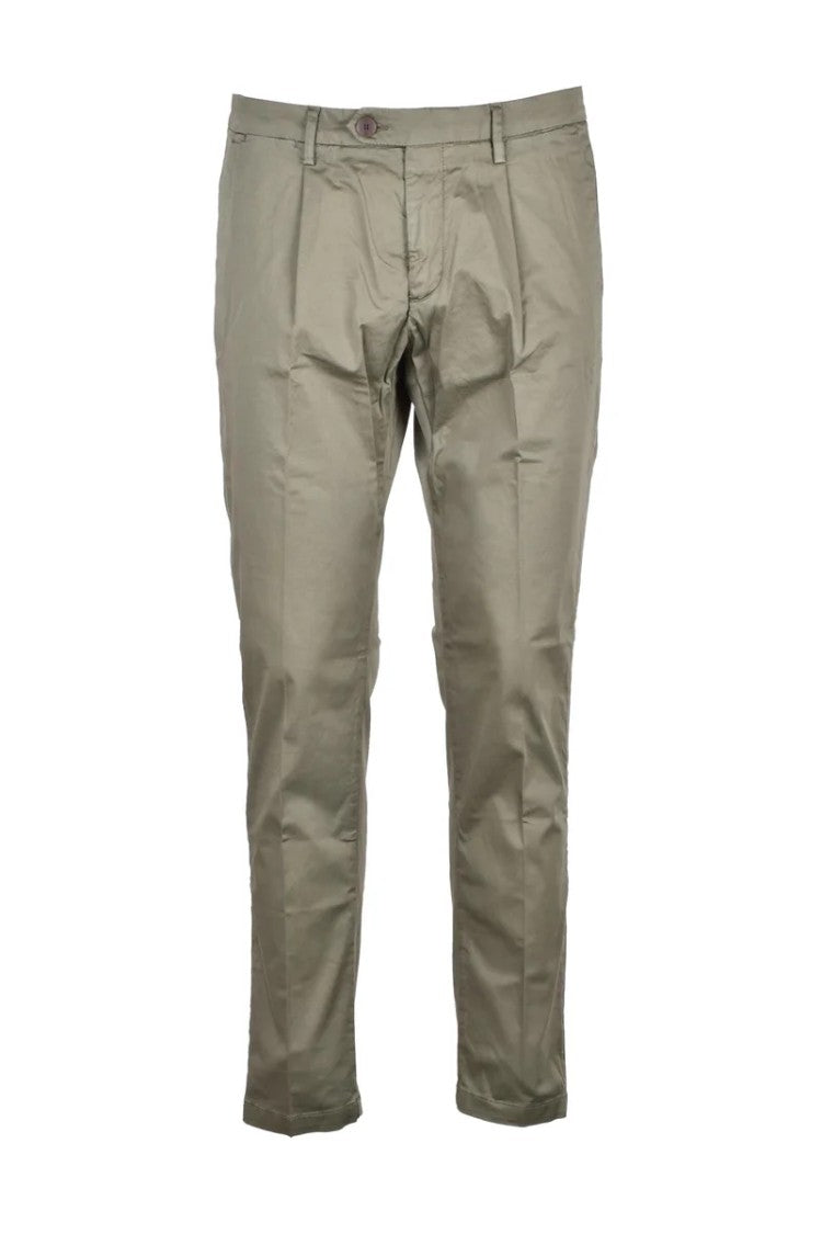 Yan Simmon Friend Pants Cotton Stretch - Green