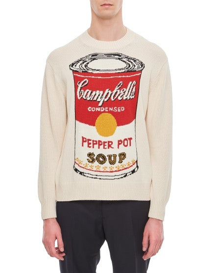 Junya Watanabe Crewneck Printed Sweatshirt