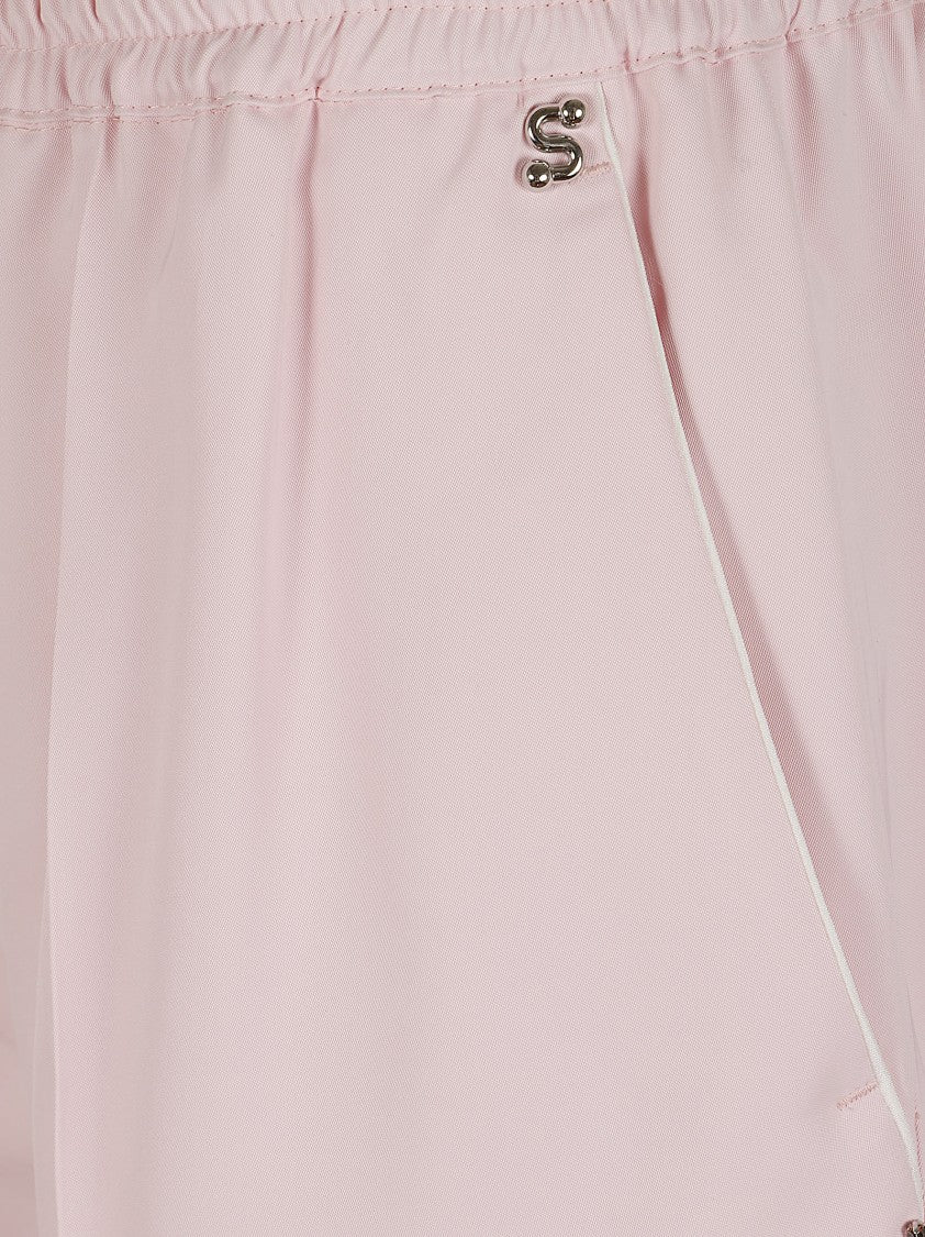 Max Mara Chic Jogger-Style Shorts With High Waist And Elegant Detailing