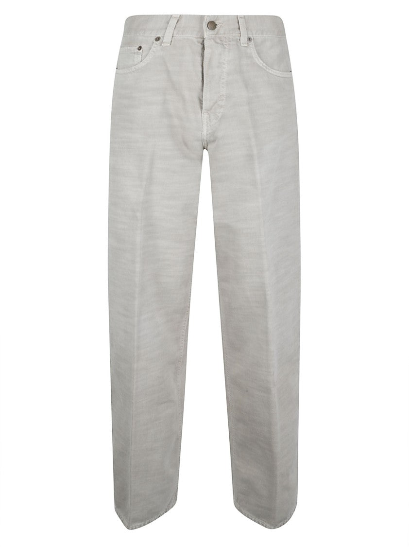 Haikure Bethany Bull 44 Straight-Leg Light Grey Pants