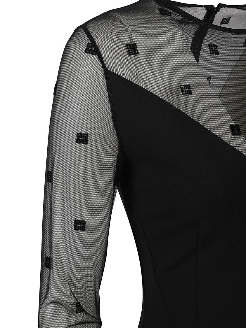 Givenchy Fitted Black Dress
