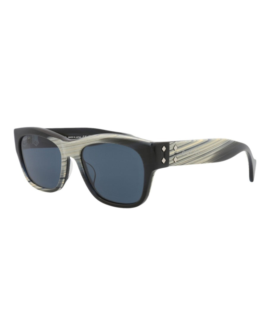 Gucci Square-Frame Recycled Acetate Sunglasses