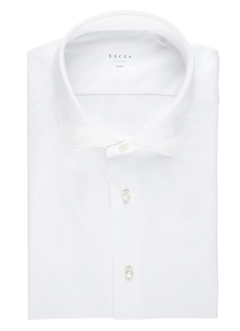 Xacus White Classic Collar Active Shirt